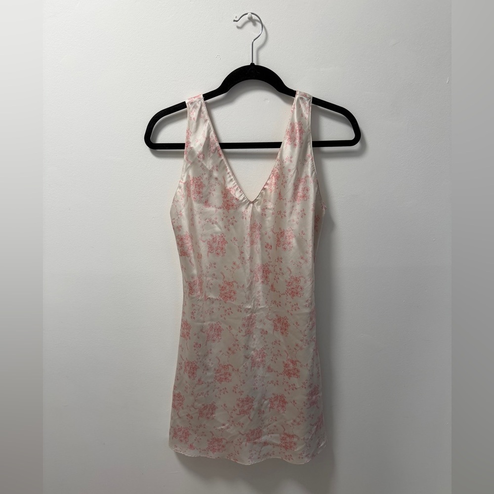 Inner Most Floral Silk Mini Dress